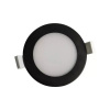 Nedes Svietidlo 7W/DR01/SMD/4000K/BK-LDL153/B