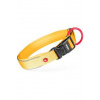 Obojek pes PREMIUM Nylon 15mm/30-35cm žlutá Zolux