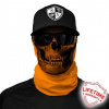 šatka TACTICAL ORANGE SKULL