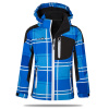 Chlapčenská softshellová bunda - NEVEREST 42259cc, modré kocky / biely zips Farba: Modrá, Veľkosť: 98