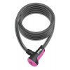 Onguard zámek spirála 1800x10 mm růžový