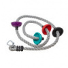 Šplhacie lano SLACKERS Ninja Rope - 2,5 m