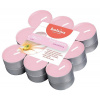 Sviečky Bolsius Tealight True Scents, čajové, vonné, magnólia, bal. 18 ks