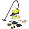 Kärcher Home & Garden WD 4-18 S Dual Battery Set V-20/22 1.628-626.0 Akumulátorový vysávač na mokré a suché vysávanie 380 W 20 l vr. 2 akumulátorov, Vr.; 1.628-626.0