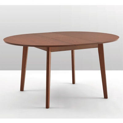Tempo Kondela Jedálenský stôl, rozkladací, buk merlot, ALTON (120x75x120cm)