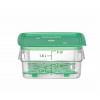 Nádoba na potraviny CamSquares Fresh Pro , Cambro, 1,9L, Priehľadná, 191x191x(H)98mm
