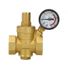 DN25 Mosazný nastavitelný reduktor tlaku vody + manometr Nové
