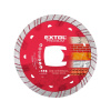 EXTOL PREMIUM kotouč diamantový řezný TURBO PLUS - suché i mokré řezání, O 115x22,2x2mm 8803031