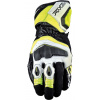Rukavice na motorku FIVE RFX4 Evo Bielo Fluo Žlté M