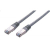 Kabel C-TECH patch cord Cat5e, FTP, šedý, 20m CB-PP5F-20