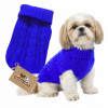 Zimné oblečenie pre psa L 14 - teplý sveter GOLF, vesta, VEĽKÝ SVETER
