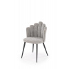 Nábytek PEGAS s.r.o. Jídelní židle K552, Šedá/Černá