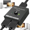 HDMI prepínač 2.0 2x1 Splitter 1x2 Obojsmerný rozdeľovač 4K/60Hz 3D