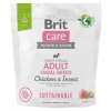 Brit Care Dog granuly Sustainable Adult Small Breed 1kg