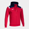 JOMA TOLEDO MIKINA S KAPUCÍ UNISEX - Červená, Tmavě modrá - veľkosť M