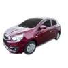 Okenné deflektory Mitsubishi Space Star 5D 2014-up 4 ks predné+zadné