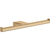 Hansgrohe AddStoris držiak na toaletný papier dvojitý, kartáčovaný bronz 41748140
