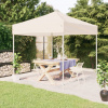 zahrada-XL Skladací párty stan krémový 2x2 m 93494