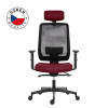 Powerton Kancelárske ergonomické kreslo Lucie, Červené