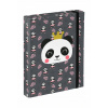 Baagl Panda A5 tmavo sivá