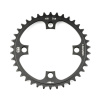 BPLumen Převodník 38z KMC, rozteč 104 mm, síla 3 mm(e-bike), KMC, Al, černý
