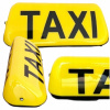 Maják TAXI LED Gapa Maják Lampa signalizátor ŽLTÁ Podsvietená pre taxík