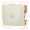 Legrand Slovensko, s.r.o. Valena - 774326 - Striedavý prepínač s orientačným osvetlením - Béžová