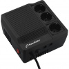 PowerWalker AVR LED stabilizátor napätia 220/230/240V 600VA 3 x Schuko (10120300)