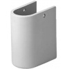 Duravit Starck 3 Polostĺp 17x24 cm, biely 0865170000