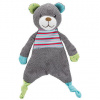 Trixie JUNIOR plyšový medvedík so šuštiacou fóliou, 28 cm