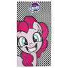 Spokey HASBRO PINKIE Rychleschnoucí sportovní uterák, 80x160 cm, černo-bílý, zn. MY LITTLE PONY