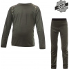 Dětský termo set SENSOR Merino Air olive green Velikost: 100, Barva: Zelená