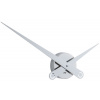 Dizajnové nástenné hodiny Future Time FT9620SI Hands chrome 60cm