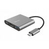 Trust Dalyx 3-in-1 Multiport USB-C Adapter 23772
