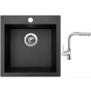Set Sinks VIVA 455 Metalblack + batéria Sinks ENIGMA S chróm