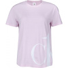 Calvin Klein S/S CREW NECK ružová,biela Dámske tričko XS
