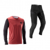 Komplet LEATT Ride Kit MTB Gravity 1.0 Dusty Red Veľkosť: XXL