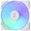 Fractal Design Prisma AL-12 PWM PC vetrák s krytom biela; FD-FAN-PRI-AL12-PWM-WT