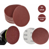 Langner Brúsny papier na suchý zips 125 MM GR100 brúsny kotúč 50 kusov