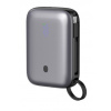 Platinet PMPB1020C Powerbanka 10000 mAh 20W Power Delivery, 2xUSB-C, 1xUSB-A, kábel USB-C 1m, black (PLAPMPB1020C)