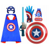 Kostým pre chlapca - Kapitán Amerika Outfit Shield Mask Glove Sword (Kostým pre chlapca - Kapitán Amerika Outfit Shield Mask Glove Sword)