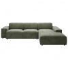 Livetastic ROHOVÁ SEDACIA SÚPRAVA, textil, zelená - Online Only obývacie izby - 001581035521