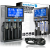 Nabíjačka batérií everActive UC-4200 pre valcové Li-ion, Li-FePO4, Li-HV, Ni-MH a 9V batérie everActive