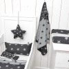 Baby´s only letná deka Star antracitová Velkosť: 95x70cm