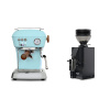 Ascaso Dream PID, Kid Blue + Eureka Mignon Zero 55s, BL black