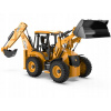 Diaľkovo ovládaný rýpadlo JCB DoubleE diaľkový nakladač buldozér žltý stroj