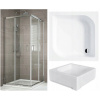 Sprchový kút - Sprchová kabína 90x90 hlboká vanička 15/29 cm (Sprchový kút - Sprchová kabína 90x90 hlboká vanička 15/29 cm)