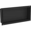 Mexen X-Wall-NR polička bez príruby, 45 x 20 cm, čierna - 1971452010