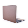AppleMix Plastové puzdro / kryt pre Apple MacBook 12 Retina (rok 2015) - povrch syntetická koža - hnedý