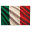 Vymalujsisam.sk Diamantové maľovanie - Vlajka Talianska Veľkosť: 40x60cm, Rám: Na kartónovej doske, Diamanty: Okrúhle